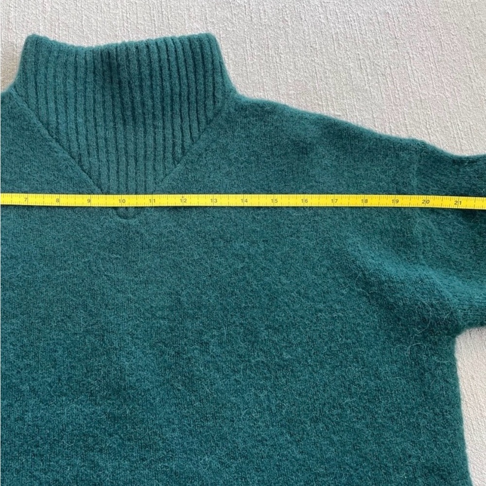 Madewell Dillon Alpaca Mock Turtleneck Sweater Fits like a SMALL - Picture 4 of 7